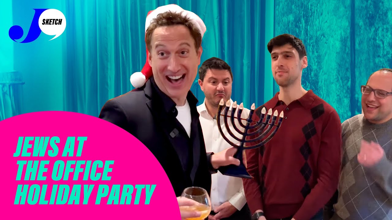 Jews at the Office Holiday Party! #comedy #sketchcomedy #happyholidays #merrychristmas #jewish