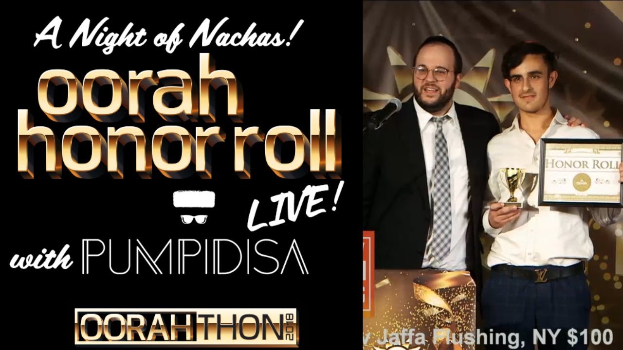Oorah Honor Roll: Josh Heyman with Pumpidisa live at Oorahthon 2018