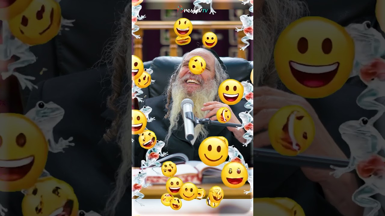 הרב ארוש נרקע מצחוק באמצע שיעור 😂😂😂 השמחה רפואה לנפש