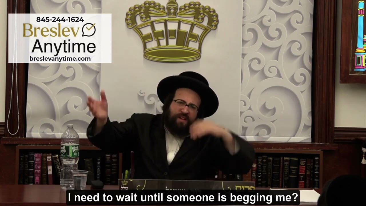 Rabbi Yoel Roth - Little things that can change you into a good person