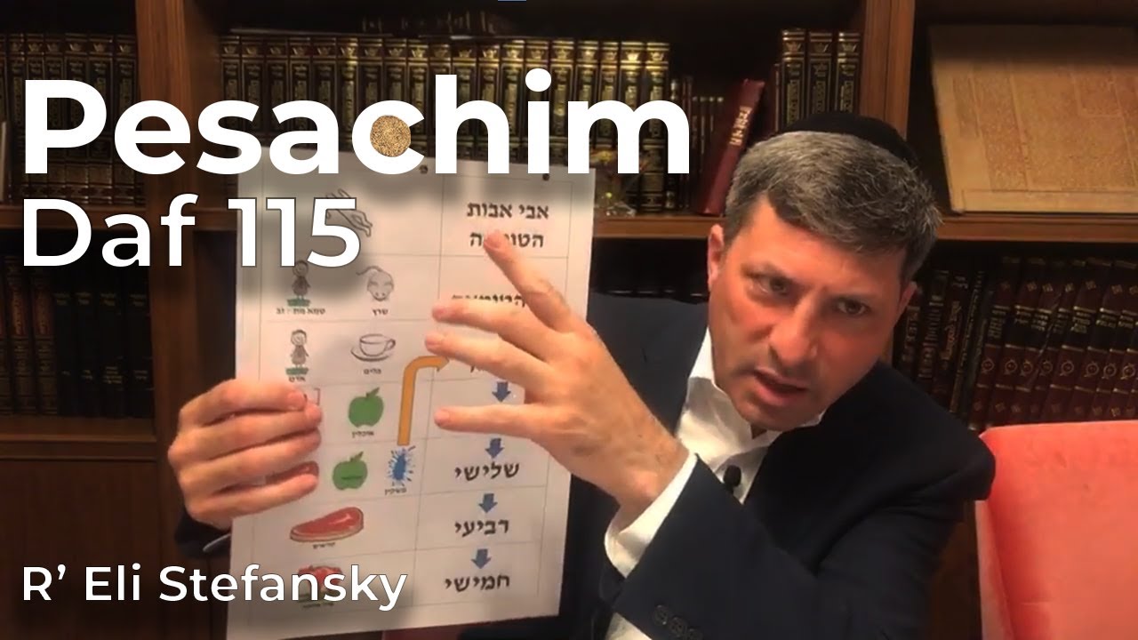 Daf Yomi Pesachim Daf 115 by R’ Eli Stefansky