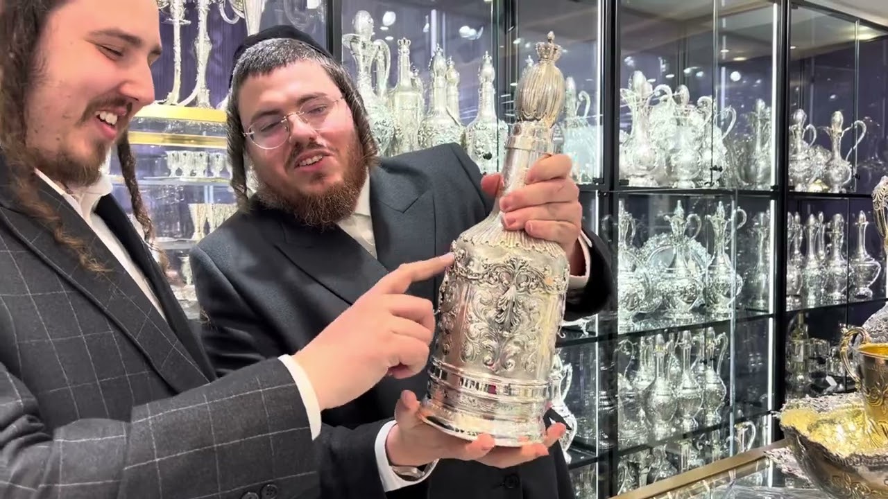 A Visit To Silver Heaven With R’ Chaim Yaakov Deutsch @ Crown Sterling In Monroe