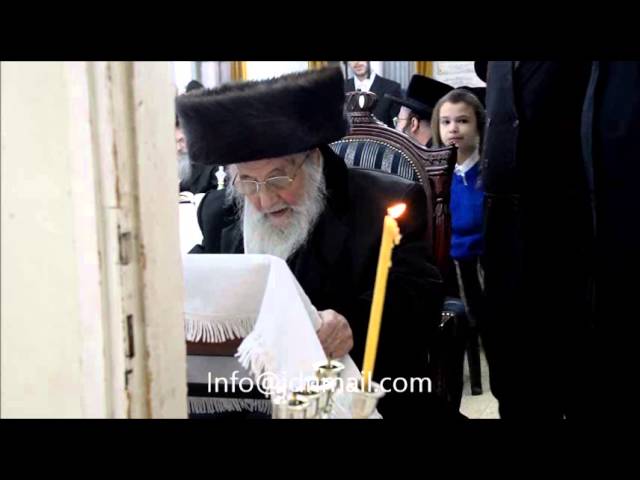 Chanukah 5776 With Spinka Bnei Brak Rebbe