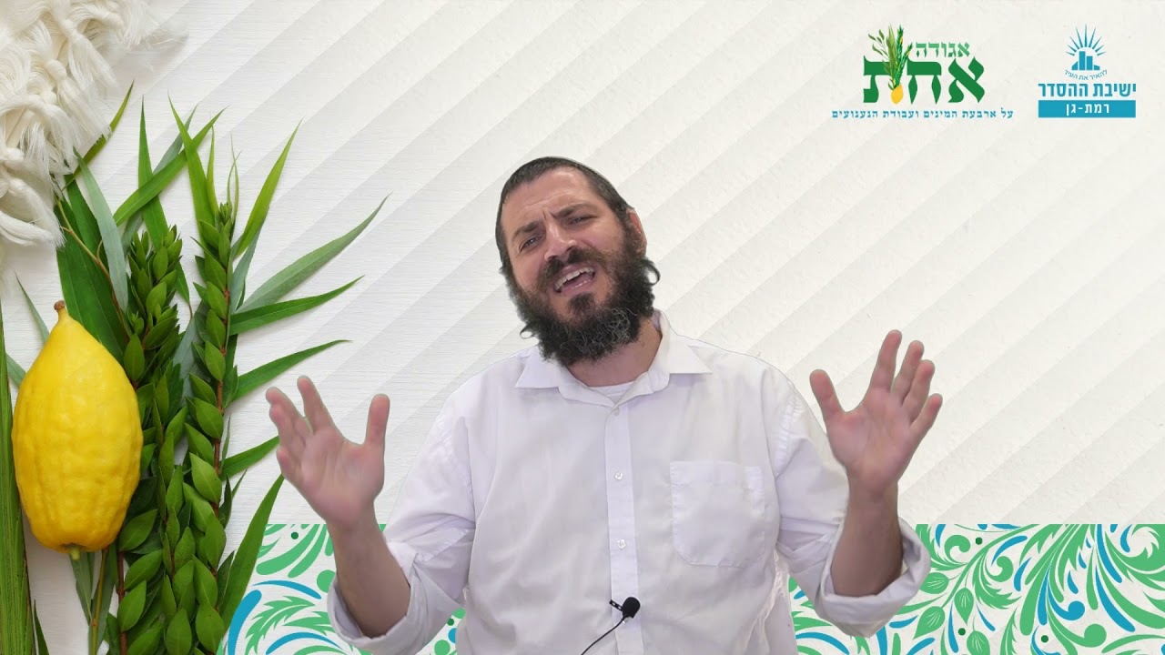 קישור בין שמיים לארץ | אגודה אחת- ד | הדס | הרב דביר אטרה