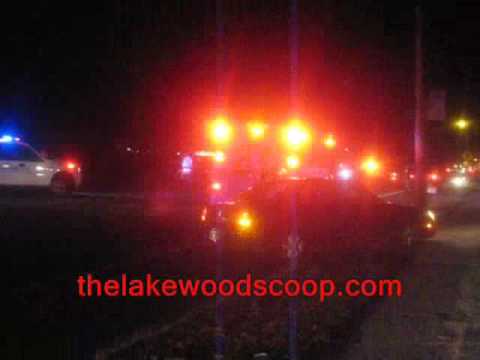 Fatal Hit and Run Scene Cedarbridge