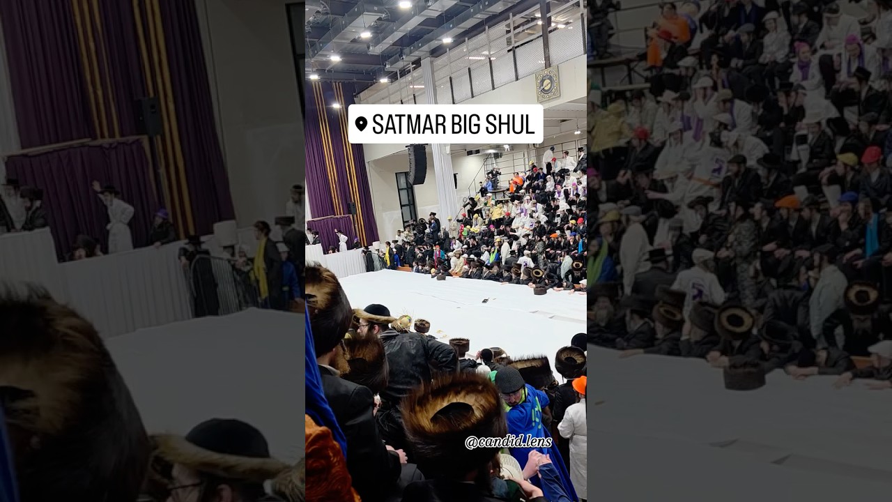 Purim Tish with Satmar Rebbe | טיש פורים תשפ״ה אצל האדמו״ר מסאטמאר שליט״א