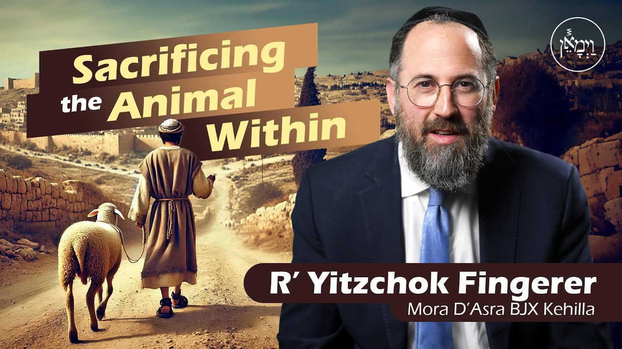 Sacrificing the Animal Within | Rabbi Yitzchok Fingerer