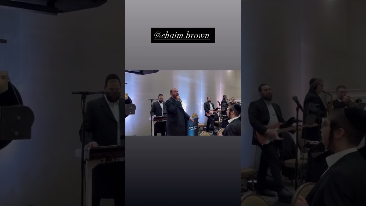 Shimmy Levy 🎹 Chaim Brown 🎤 🔥
