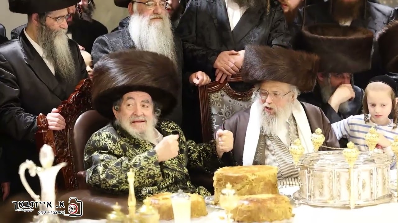 האדמו"ר מויז'ניץ בטיש חול המועד פסח תשפ"ו