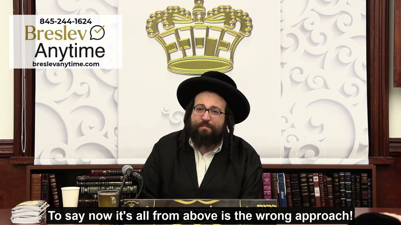 Rabbi Yoel Roth - There is a  time to pray and a time to accept