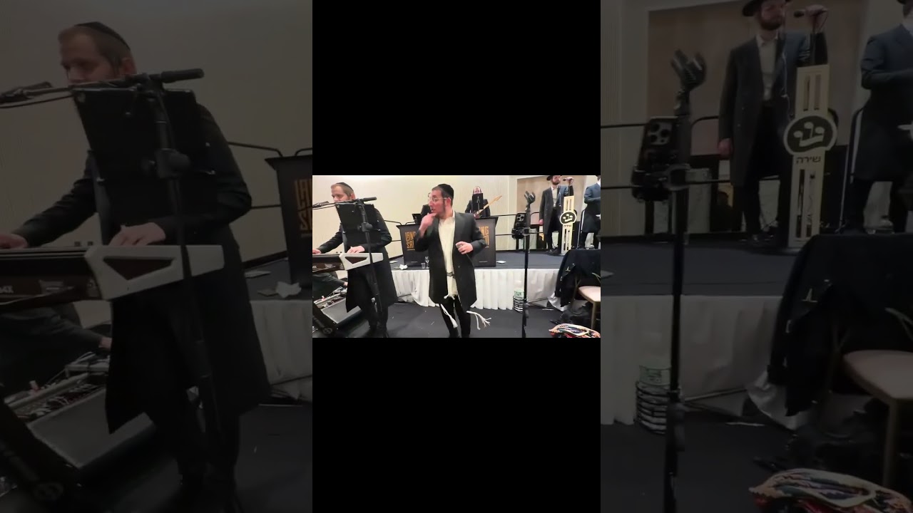 I am just a regular guy who loves music, and have a passion to film live Yiddishe weddings.