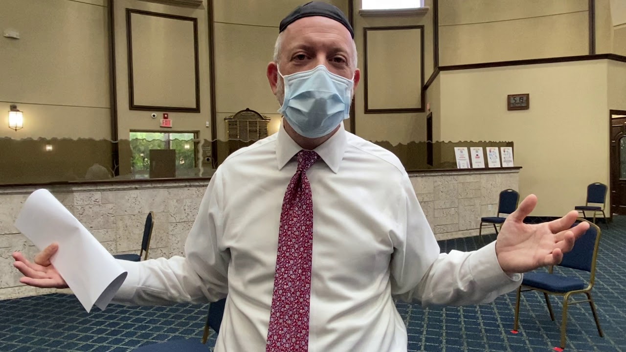 We're Back! Visual Guidelines for Coming Back Into Shul (June 10, 2020)