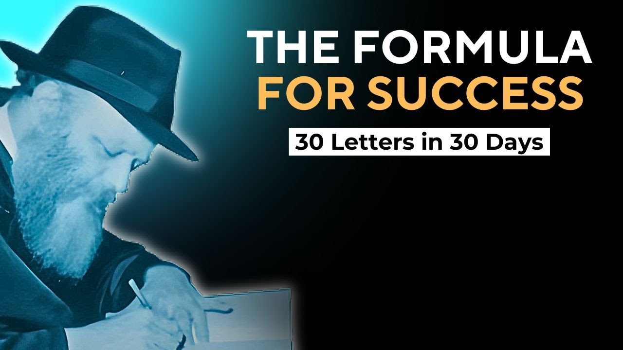 How to SUCCEED in life | Letters #18 and #19 of 30 Letters in 30 Days