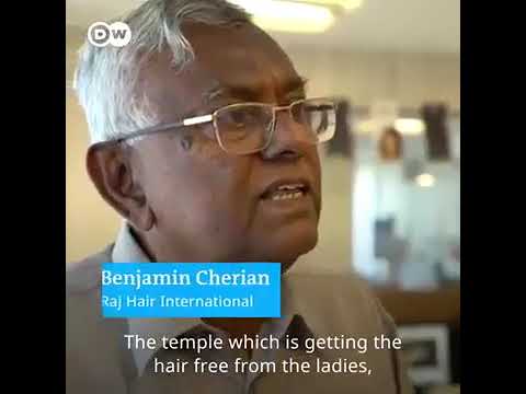 These Indian Women Thought Their Hair Was Going To The Gods.But It Ended Up In Wigs