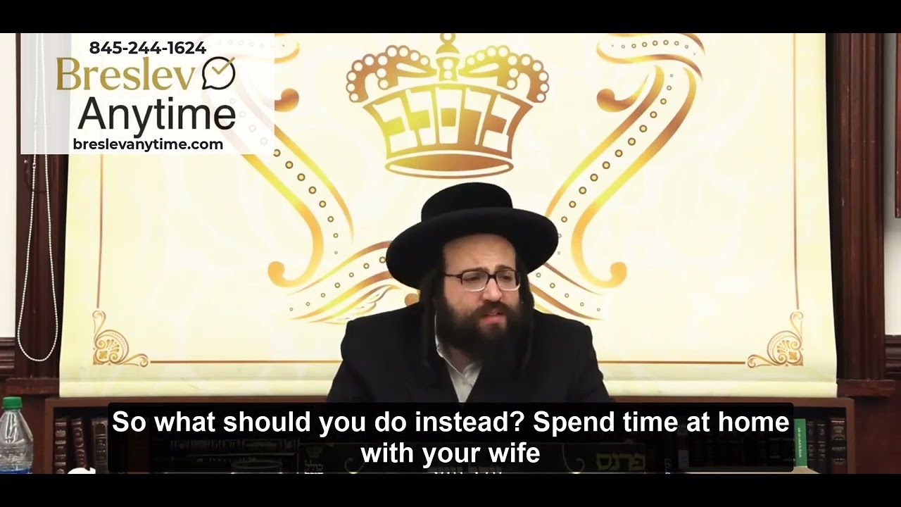 Rabbi Yoel Roth - You cant outsmart your wife forever, one day you'll be caught...