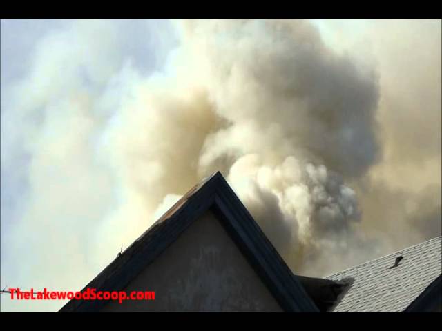 Structure Fire Downtown Lakewood Clifton Ave