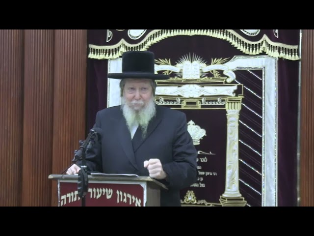 מה ד' שואל ממך.. - ר' משולם פייש גינזבערג שליט"א אדמו"ר מחוסט