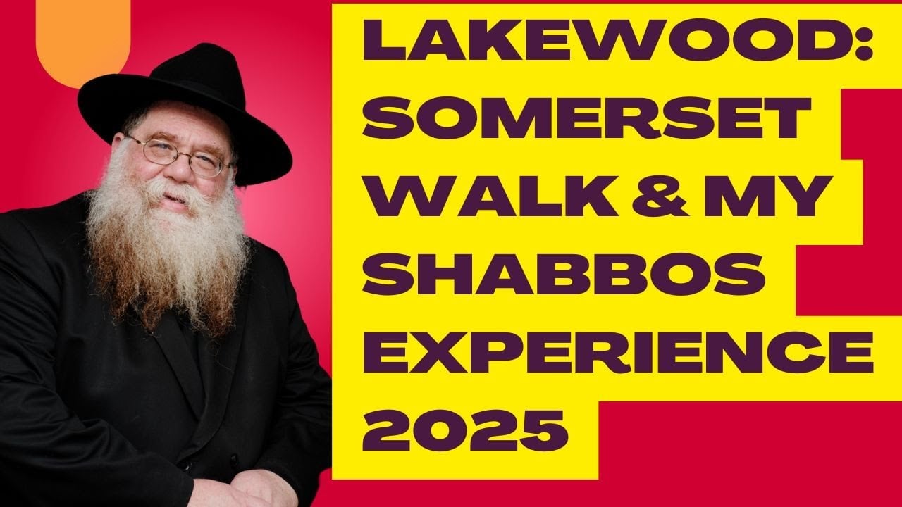Lakewood, Somerset Walk: My Shabbos, Organized, quiet, shul w Rav Levine. Chaim Berlin- RC Dalfin