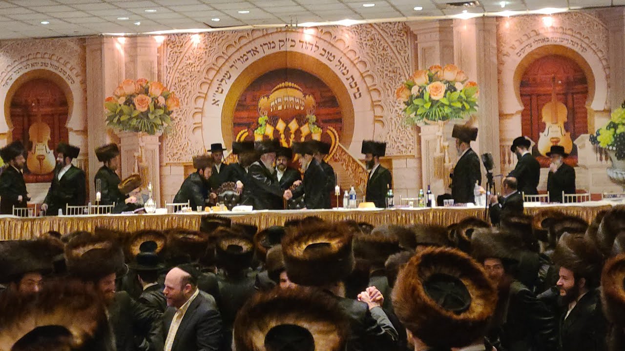 Wedding Of A Grandchild Of The Viener Rabba Shlita in Williamsburg, Brooklyn New York