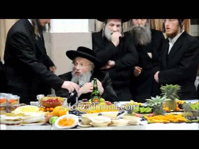 Tu BiShevat 5772 With Pinsk Karlin Rebbe