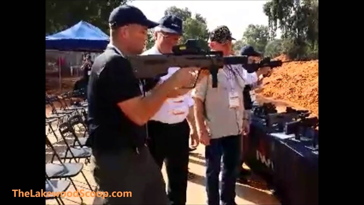 Rich Roberts Shooting Israeli Weapons Purchased for LPD