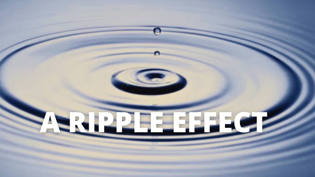 A Ripple Effect ~ The contagious power of Jewish pride and integrity