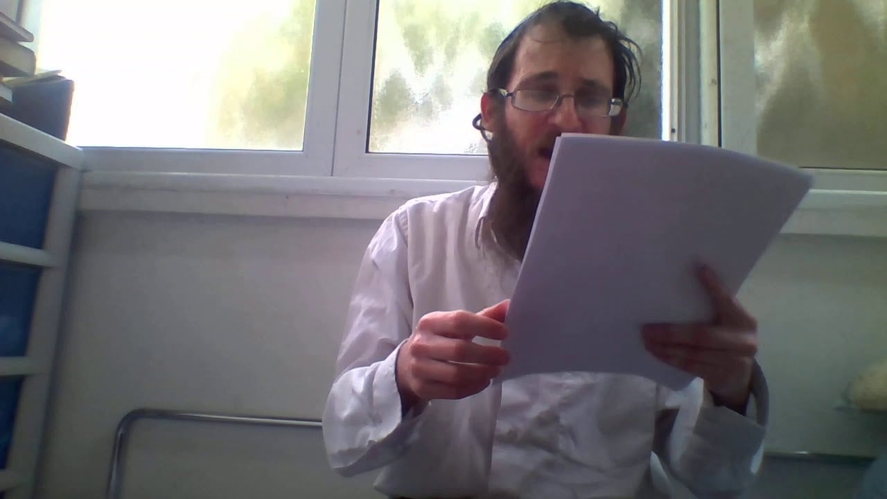 חילוקים בין סיפור לזכרון - הרב פישר