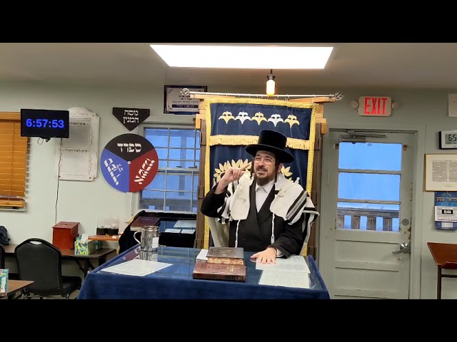 הנס הגדול בגורל של שם פורים - Rav Benzion Sneh Yiddish Shiur at Scheiner's Feb 25