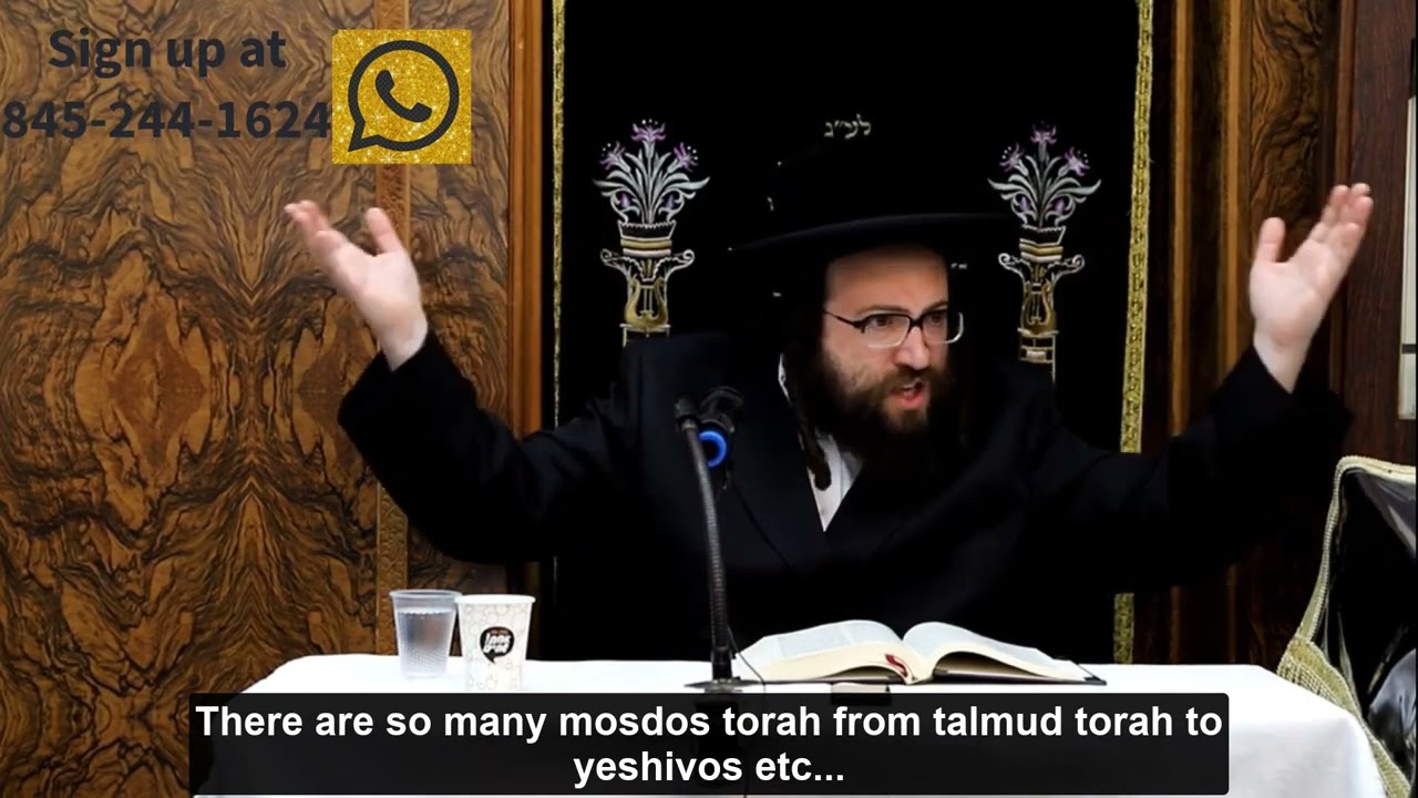 Rabbi Yoel Roth - Put in meaning into your actions