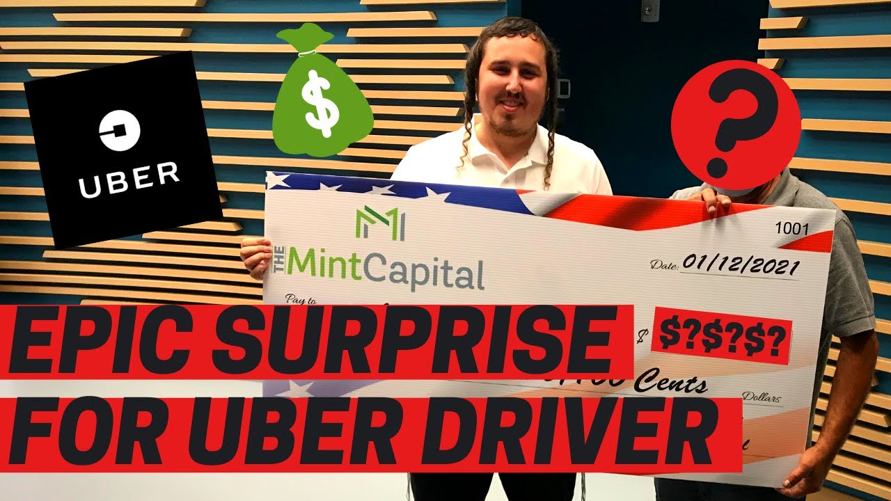 MAKING AN EPIC SURPRISE FOR AN UBER DRIVER!!! (Social Experiment)