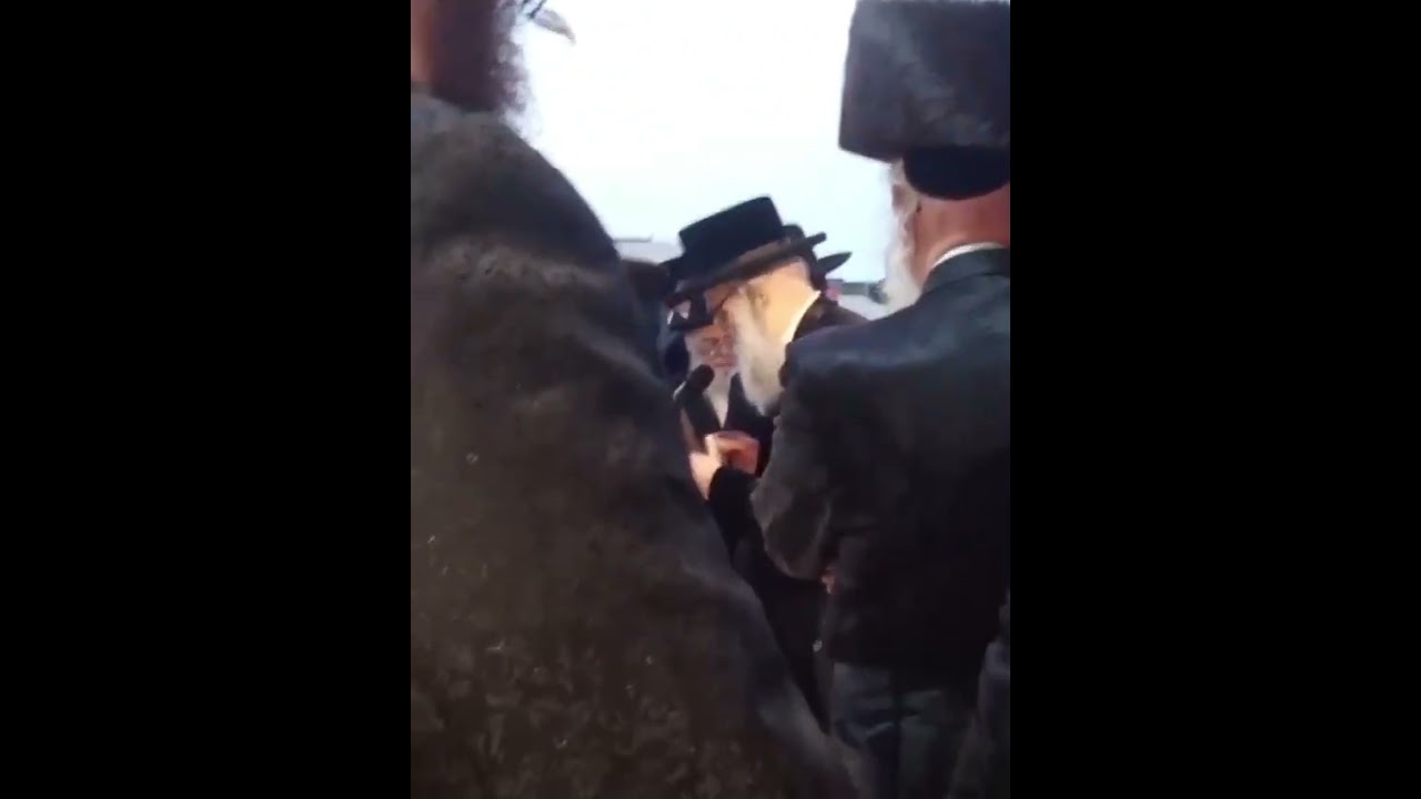 Viznitz Bet Shemesh Rebbe At A Wedding - Av 5785