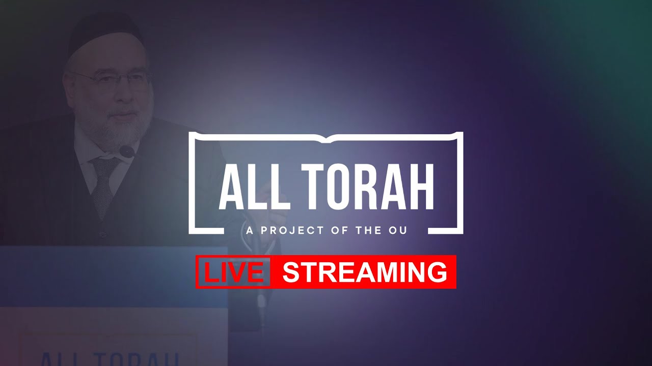 ALL TORAH LIVE! Rabbi Moshe Elefant | Zos Chanukah