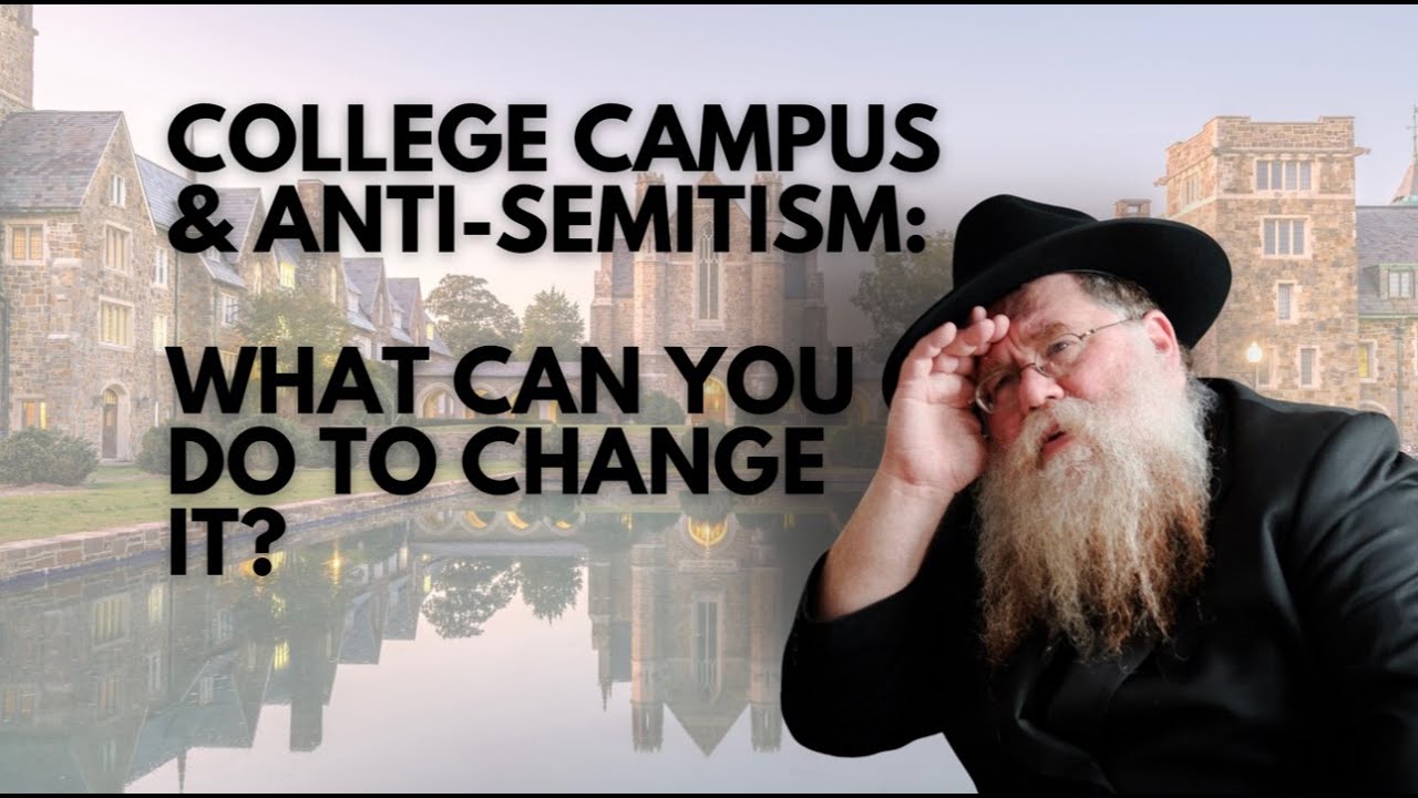 College Campus Protests: Israel is Peaceful  & guided by Torah-Bible, Unity - Rabbi Chaim Dalfin