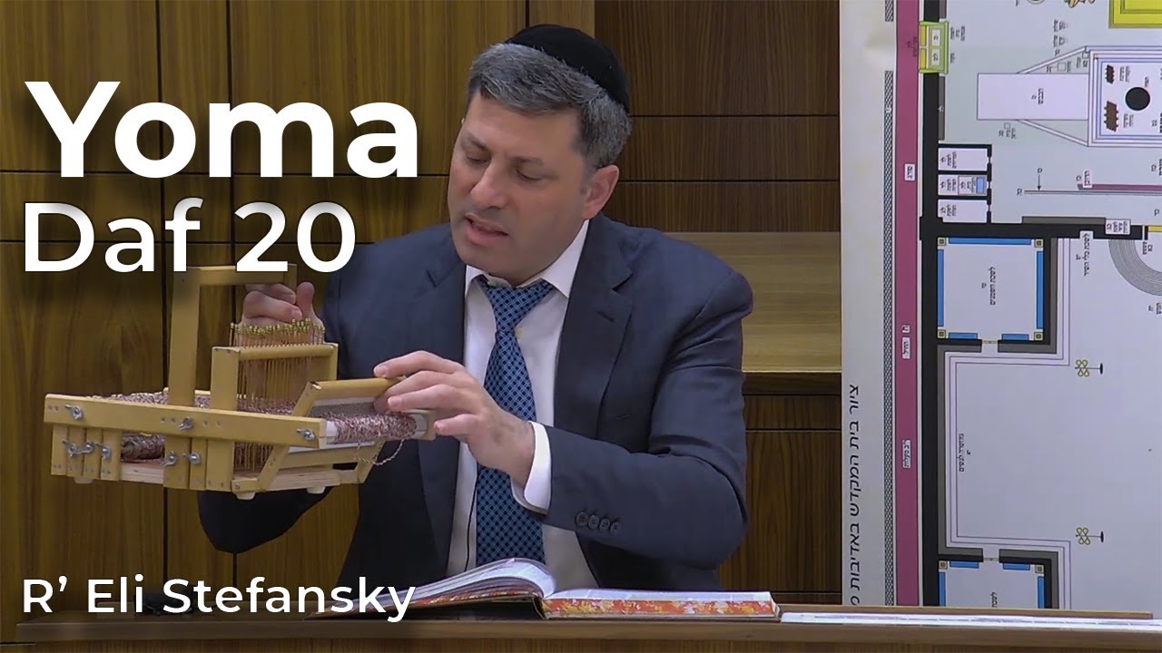 Daf Yomi Yoma Daf 20 by R’ Eli Stefansky