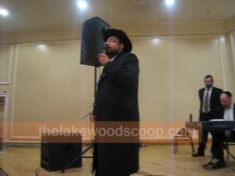 Nechemya Brodt Singing At The Olshin/ Brodsky Wedding In Bais Faiga