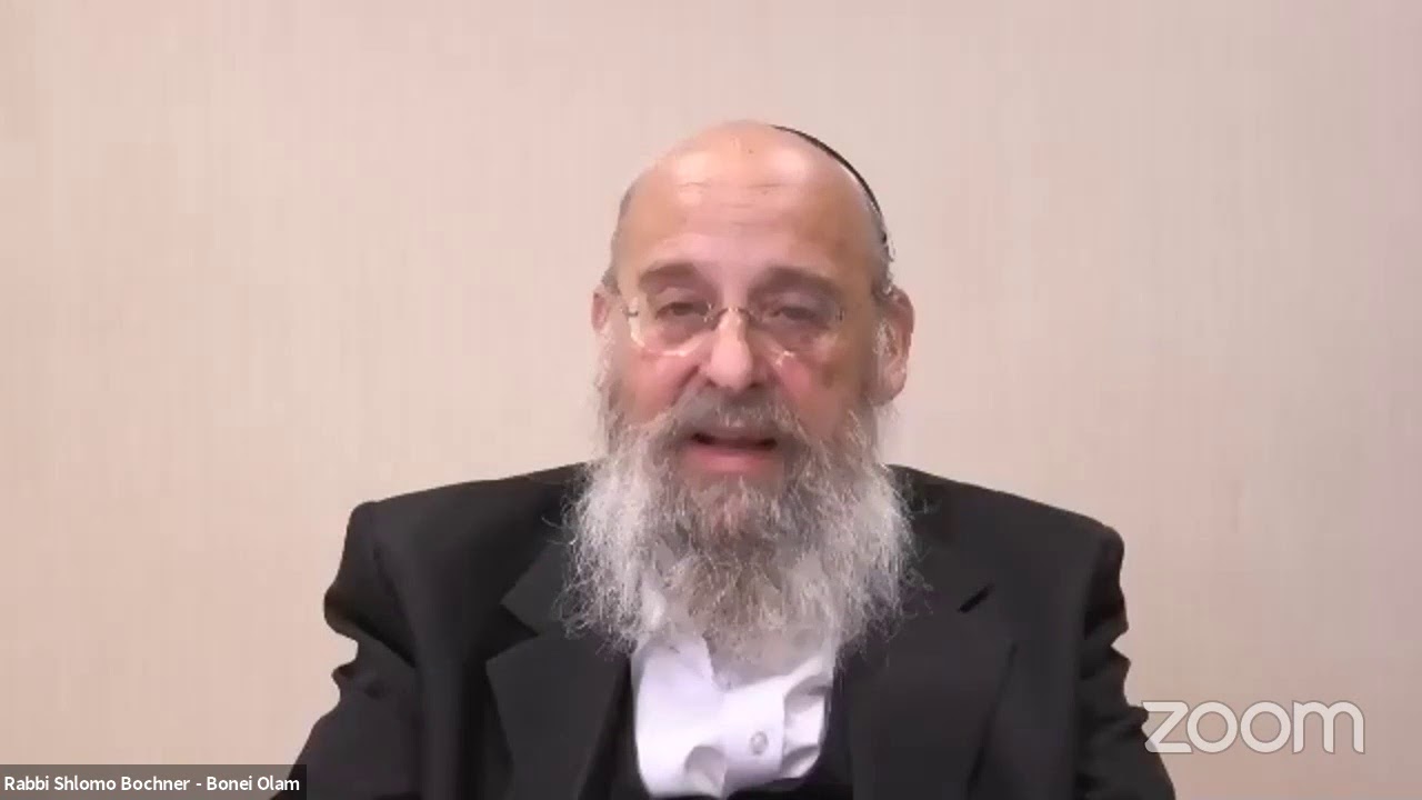 R Shlomo Bochner "Priceless Dream of Building Generations"