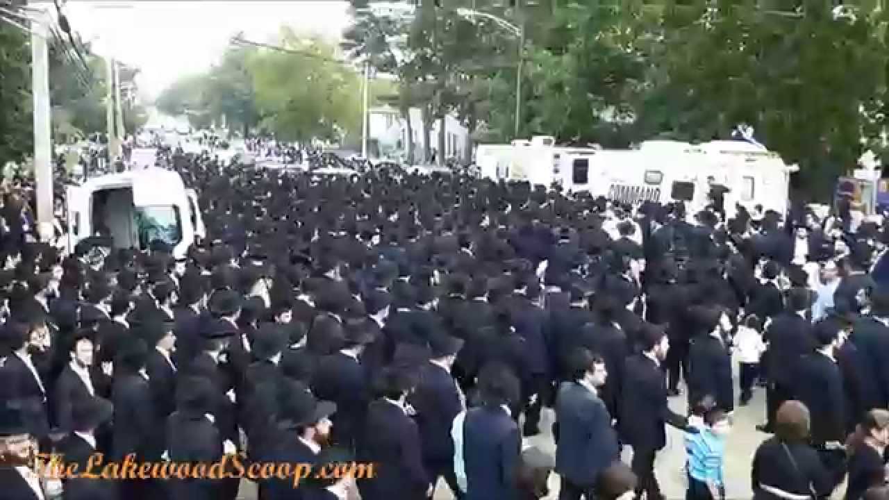 Levaya of Rebbetzin Rishel Kotler AH Lakewood NJ