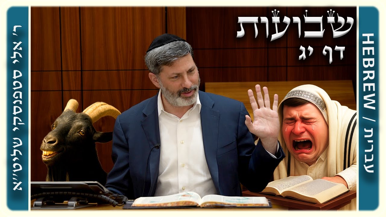 מרכז דף יומי - שבועות דף יג. - ר' אלי סטפנסקי שליט"א