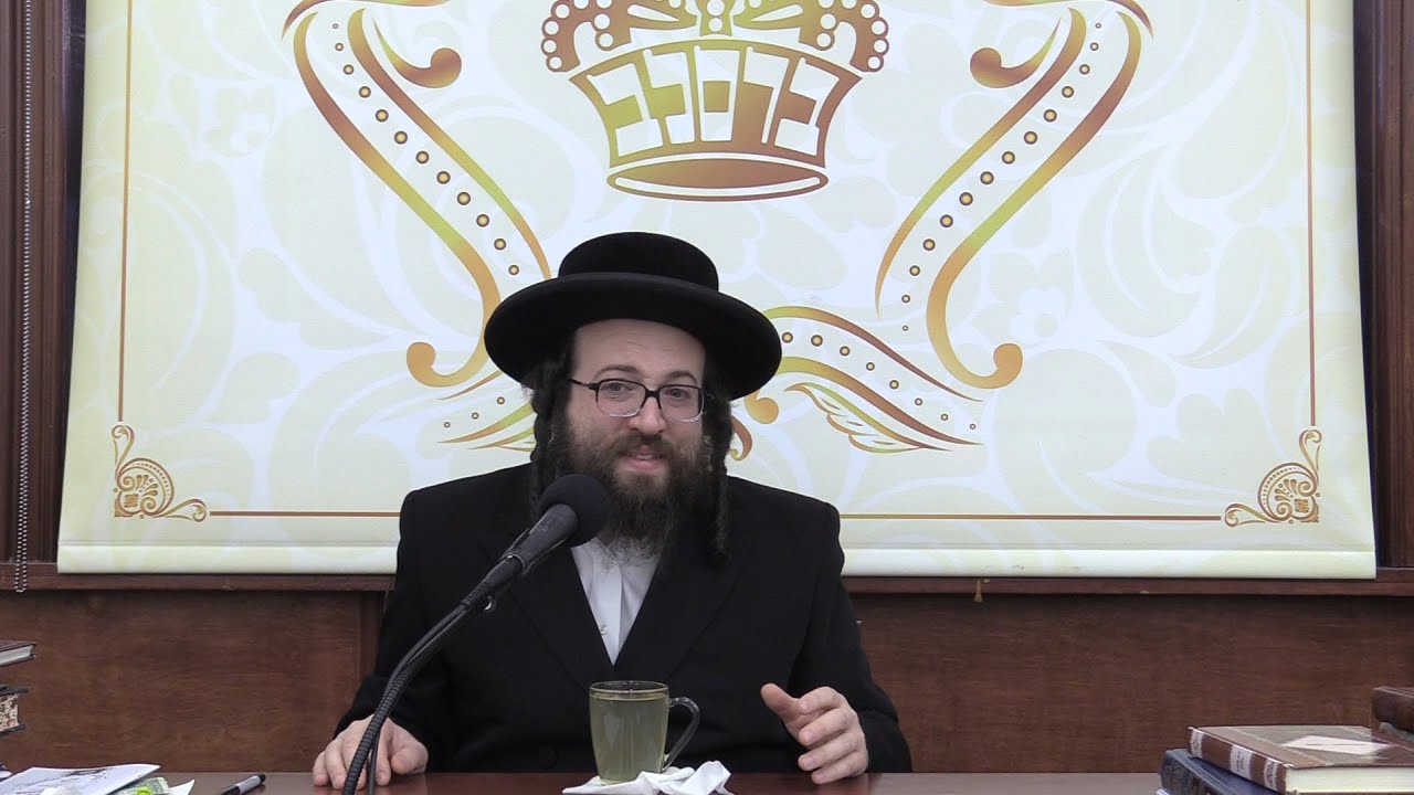 ר' יואל ראטה שיעור בלשה''ק - עם שתי רגליים על הקרקע - ה' אמור תש''פ - R' Yoel Roth