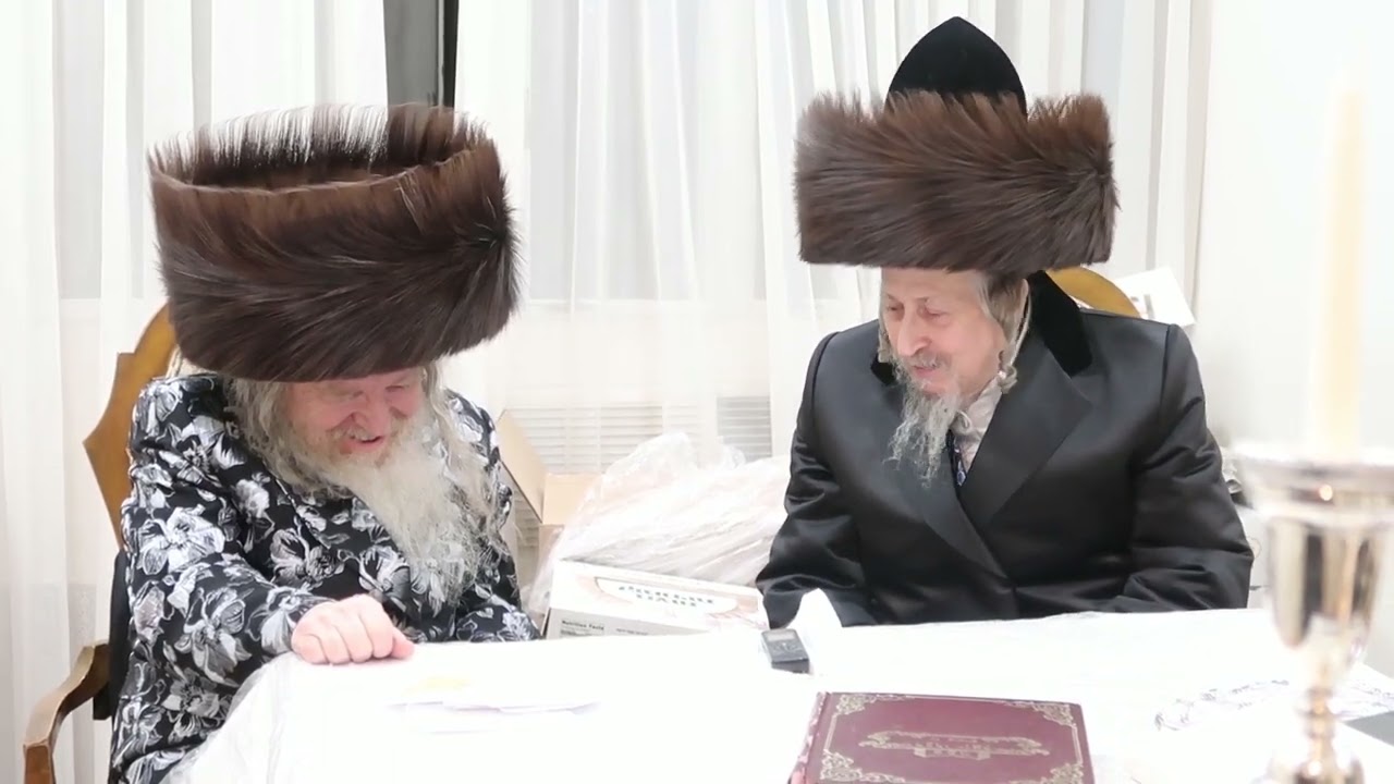 האדמו"ר מסקאליע בביקור חג בבית האדמו"ר מז'מיגראד - חול המועד פסח תשפ"ו