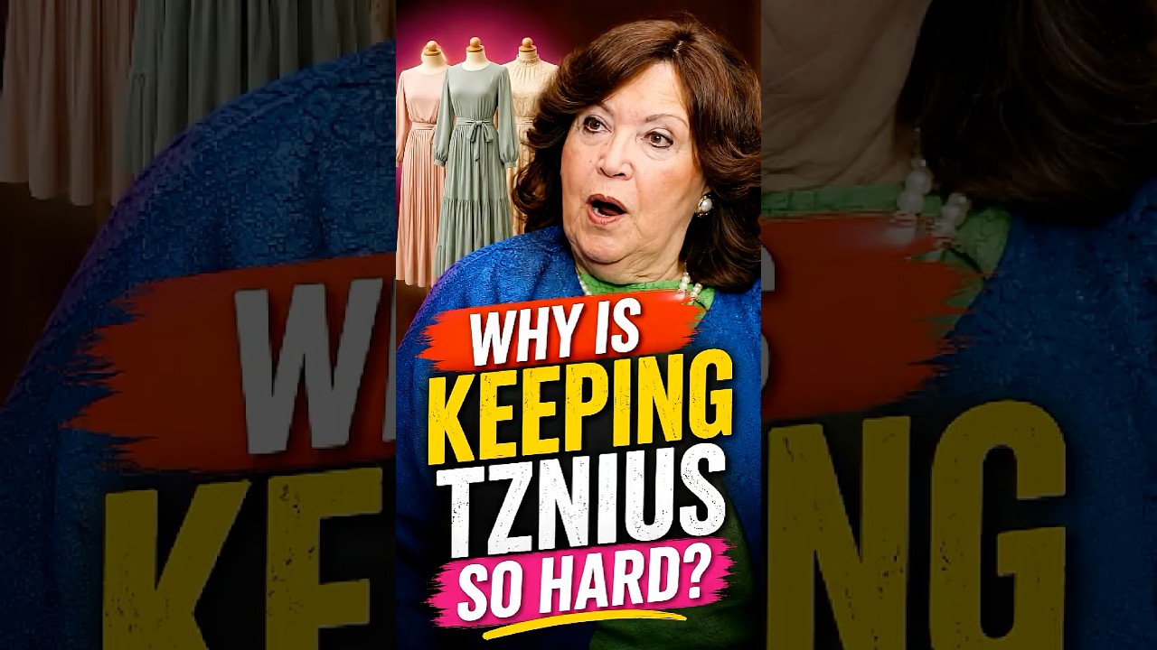 Why Is Tznius So Hard for Modern Women? 👀 #Tznius #JewishWomen #FrumLife