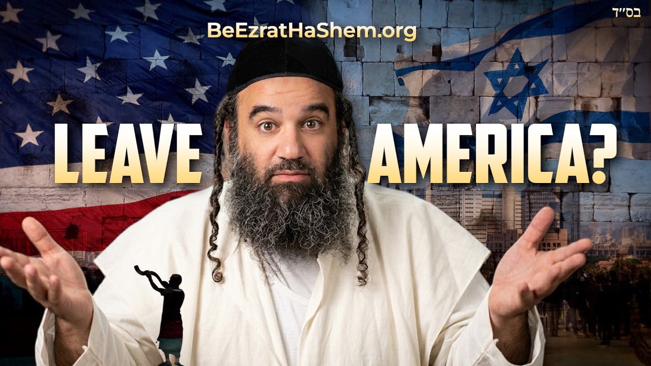 Should Jews Leave America And Move To Israel?