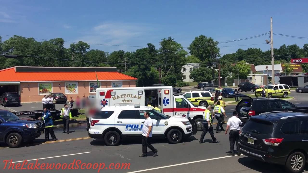 Serious Accident Lakewood Howell Border Rt 9