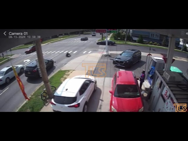 Pedestrian crossing outside crosswalk struck by vehicle