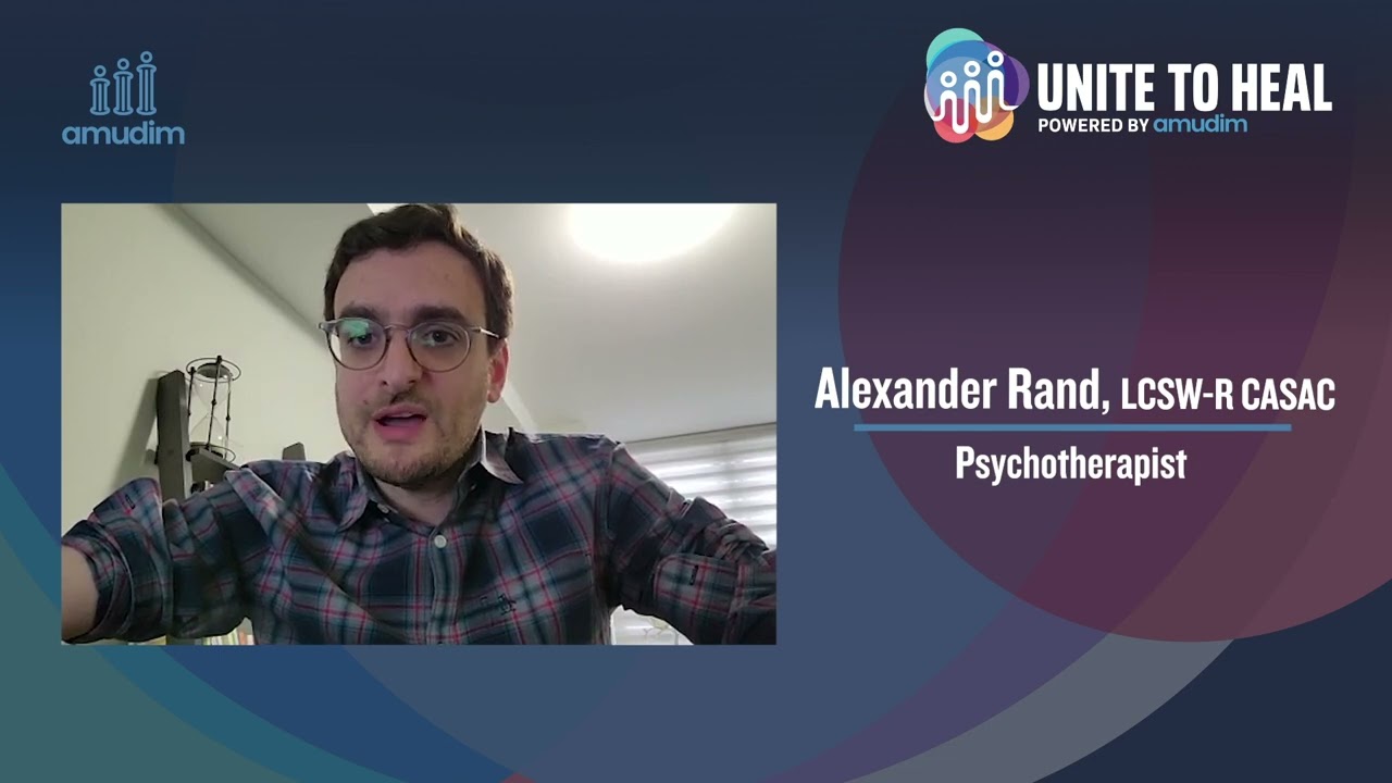 Unite to Heal Powered by Amudim: Alexander Rand