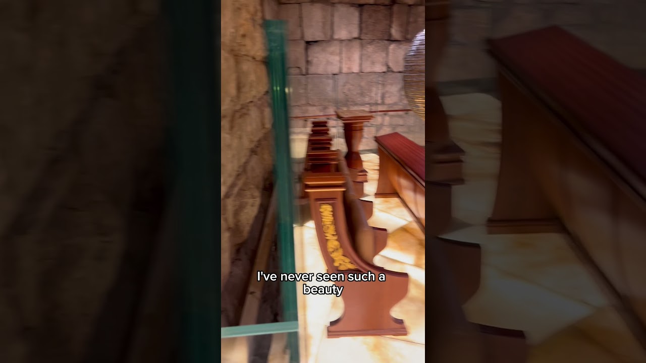 VIP access to a secret underground synagogue