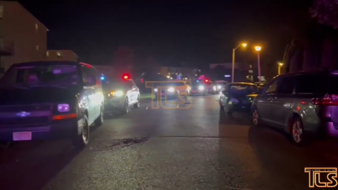 Stab scene in Lakewood