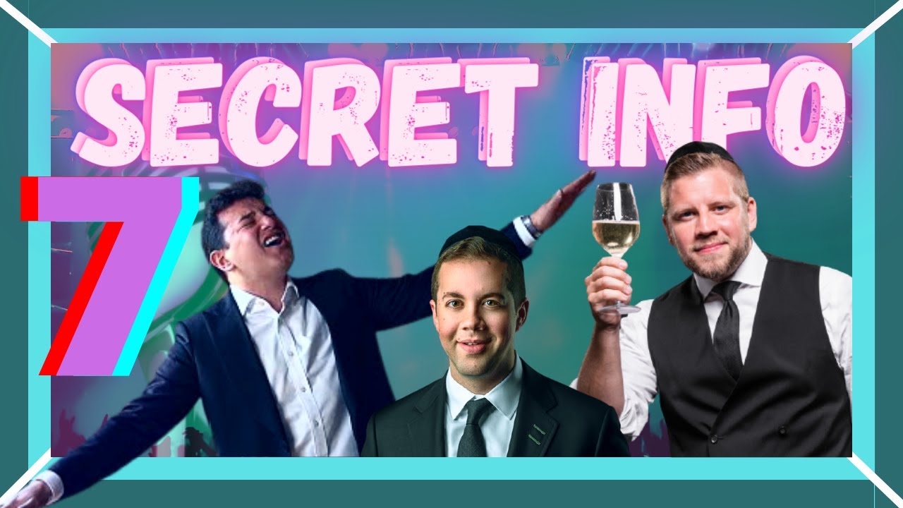 The Secret Info Show Episode 7 🤐🤫 (Latest Updates on Jewish Music) | Jewish Hock