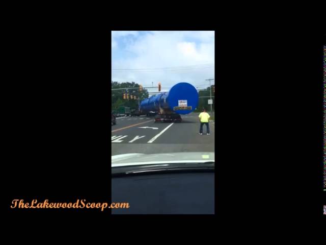 150 Foot Bio Refining Column Transport