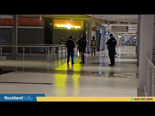 Multiple fire departments responded to a fire at the Palisades Mall.